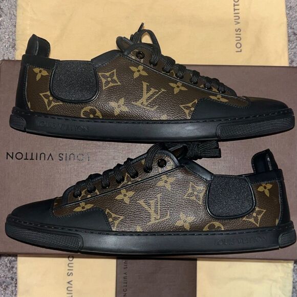 Size 8M/9.5W- Louis Vuitton Slalom Sneaker "Monogram Brown" - Picture 1 of 8